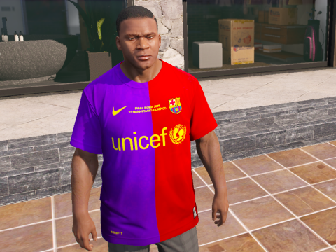 Barcelona 2009 Home Kit (For Franklin) 1.0