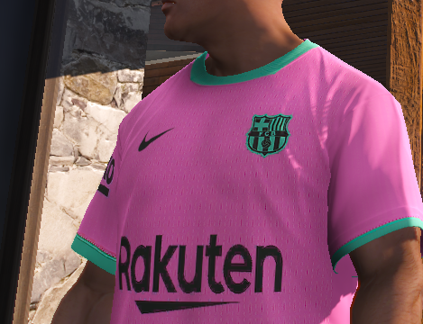 Barcelona 20/21 THIRD KIT (For Franklin) 2.0