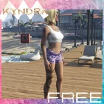 Cute short for mp female [fivem] 1