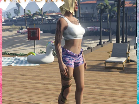 Cute short for mp female [fivem] 1
