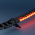 Cyberpunk Katana [Thermal ColorPack] 1.0