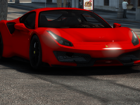 Ferrari 488 Pista 2019 [Replace / Add-On / FiveM | Unlock] 1.0