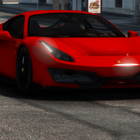 Ferrari 488 Pista 2019 [Replace / Add-On / FiveM | Unlock] 1.0 – GTA 5 mod