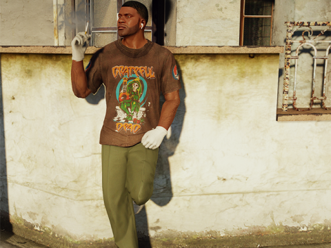 Franklin GOAT X GREATFUL DEAD X GALLERY DEPT TEE V1.0