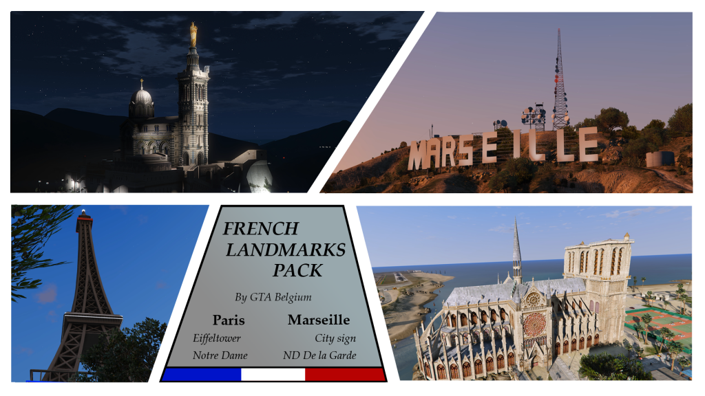 French Landmarks Pack 1.0