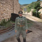 German WWII Army outfits for MP Male