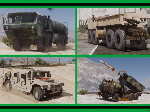 US: Ground Vehicles Military [Add-On] Pack 1.0