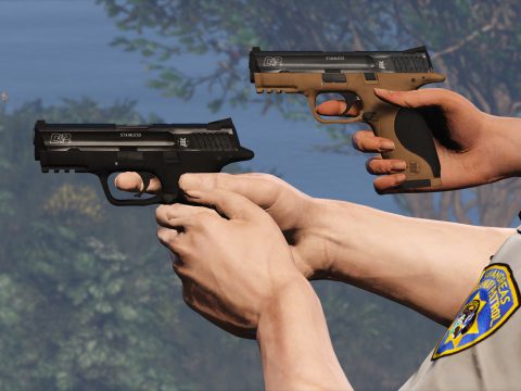 Hawk & Little D&P 9 Pistol [Animated] 1.0