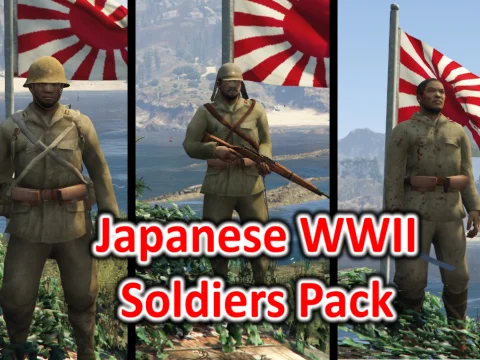 Japanese WW2 / WWII Soldiers Pack (COD WAW) 1.0