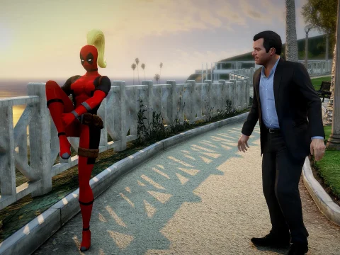 Lady Deadpool [Add-On Ped] 1.0