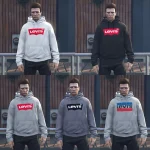 Levi Clothing Pack for MP Male 1.0