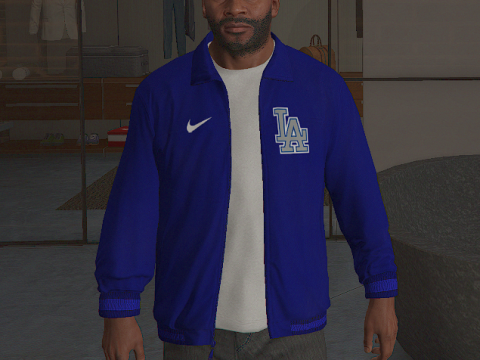 Los Angeles Dodgers Cap and Jacket 1.0