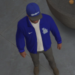 Los Angeles Dodgers Cap and Jacket 1.0