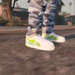 LowTop Nike Air force 1s (Rick and Morty) v1.0