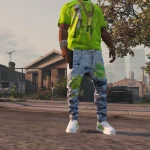 LowTop Nike Air force 1s (Rick and Morty) v1.0