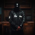 MP Male Las Vegas Raiders Satin Black Coaches Jacket + 9FIFTY Snapback