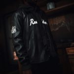 MP Male Las Vegas Raiders Satin Black Coaches Jacket + 9FIFTY Snapback