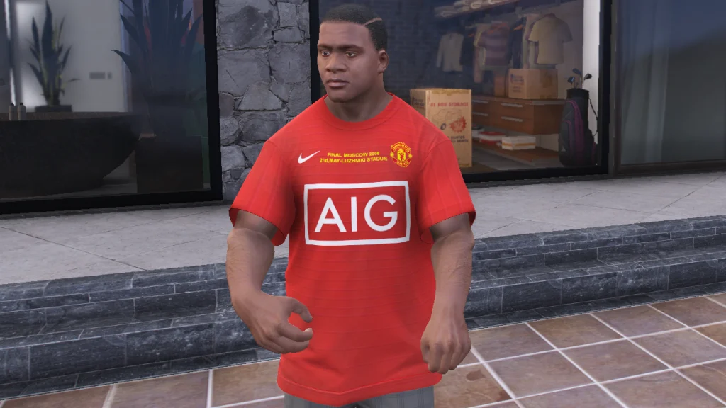 Manchester United Home Kit 2008 (For Franklin) 1.0