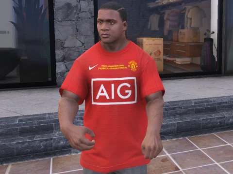 Manchester United Home Kit 2008 (For Franklin) 1.0