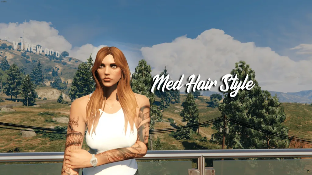 Med Hair Style For MP Female 1.0 