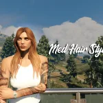Med Hair Style For MP Female 1.0
