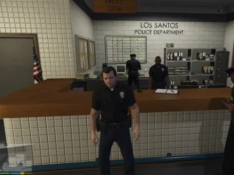 Michael Short Sleeve LSPD Uniform 1.0