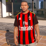 Milan 2013/14 Home Kit (For Franklin) 2.0 Milan 2013/14 Home Kit (For Franklin) 2.0