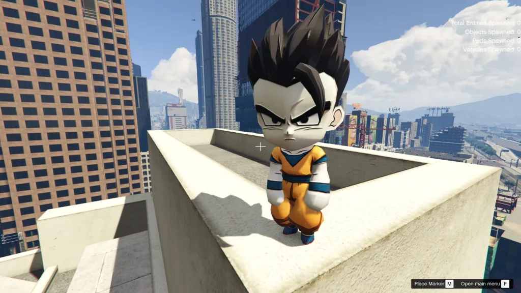 Mini Gohan Adult [Add-On Ped] 1.0