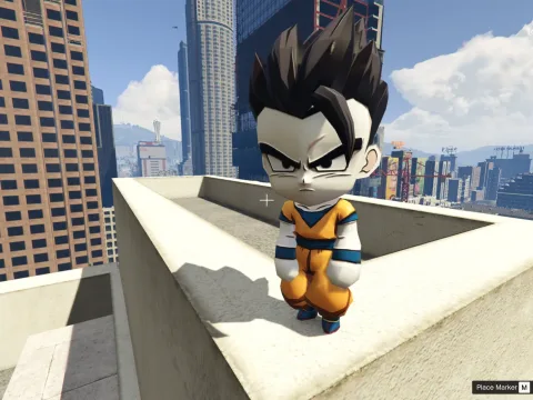 Mini Gohan Adult [Add-On Ped] 1.0