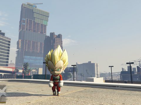 Mini Vegeta SSJ [Add-On Ped] 1.1
