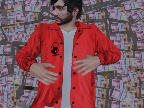 PDI Perjuangan Jacket [RETEXTURE FROM f1st JACKET] 1.0