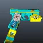Pistol 9mm Finn & Jake by AlexBeas13 1.0