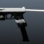 Pistol MKII Nike White and Black