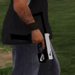 Pistol MKII Nike White and Black