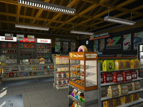[MLO] Re-textured 24/7 Store [Add-On SP / FiveM] v1.0