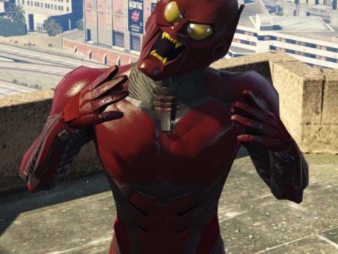 Red Goblin and Hob Goblin retexture for Green Goblin