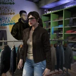 Retextured Leather Jacket for MP Female 1.0