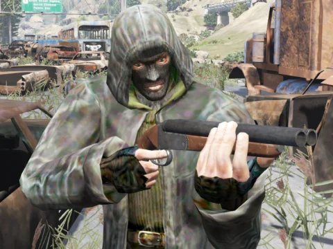 S.T.A.L.K.E.R. - Bandit Trenchcoat [Addon-Ped] | СТАЛКЕР - Кожаный плащ 1.0