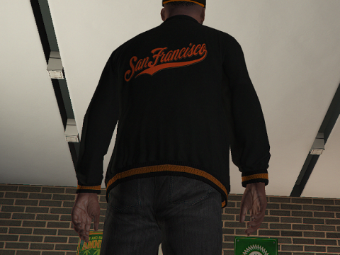 San Francisco Giants Cap and Jacket V1.0