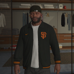 San Francisco Giants Cap and Jacket V1.0