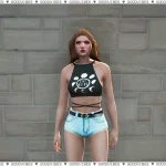 Scarlet Hairstyle for MP Female 1.0