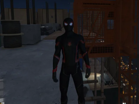 Spider-Man MCU Miles Moralex Retexture 1.0