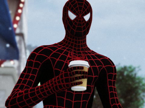 Spiderman Raimi PS4 Miles Morales Retexture