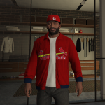St. Louis Cardinals Cap and Jacket V1.0