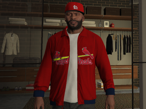 St. Louis Cardinals Cap and Jacket V1.0