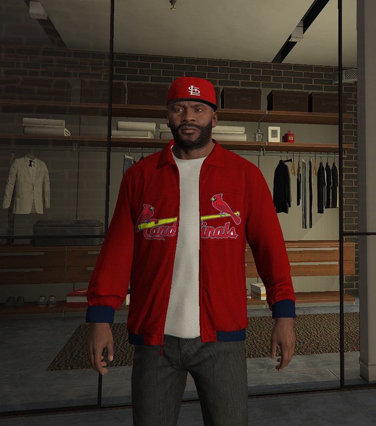 St. Louis Cardinals Cap and Jacket V1.0
