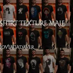 T-Shirt MP Male Texture Pack