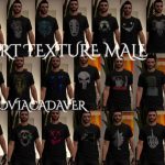 T-Shirt MP Male Texture Pack