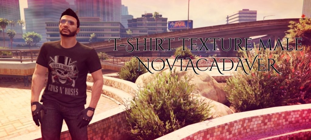 T-Shirt MP Male Texture Pack