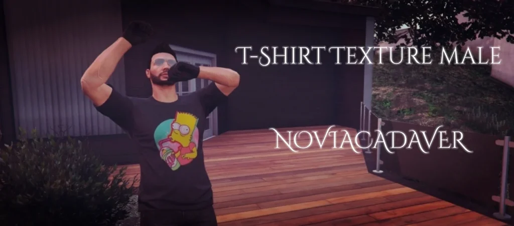 T-Shirt MP Male Texture Pack